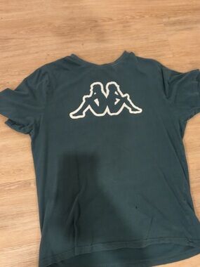 Kappa Women's Teal Short Sleeve Logo Tee